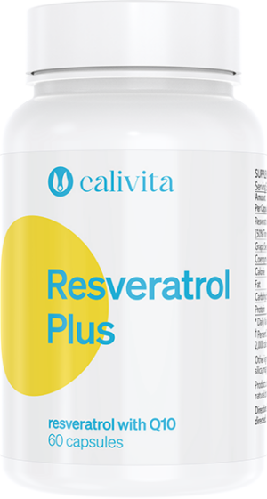 Resveratrol PLUS 60 kapslí - Doplněk stravy. Resveratrol s Q10.