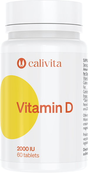 Vitamin D 60 tablet - Doplněk stravy. Mega dávka vitaminu D