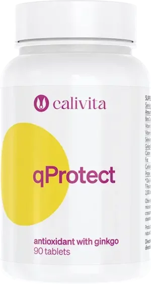 qProtect 90 Tabletten - Antioxidant mit Ginkgo