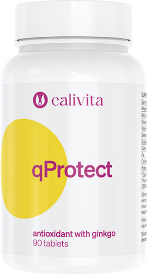 qProtect 90 tablets - Antioxidant with gingko