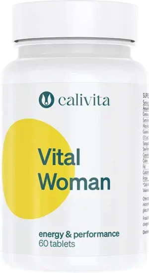 VitalWoman 60 tableta - Përforcues i performancës për femra