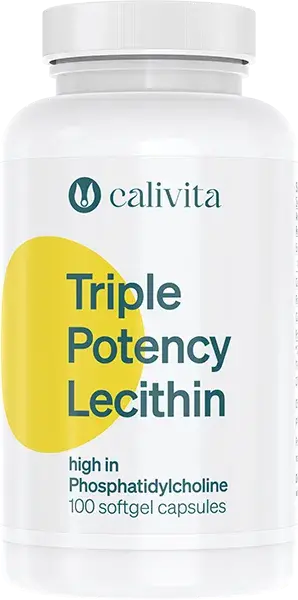 Triple-Potency Lecithin 100 gelkapsula - Soja lecitin