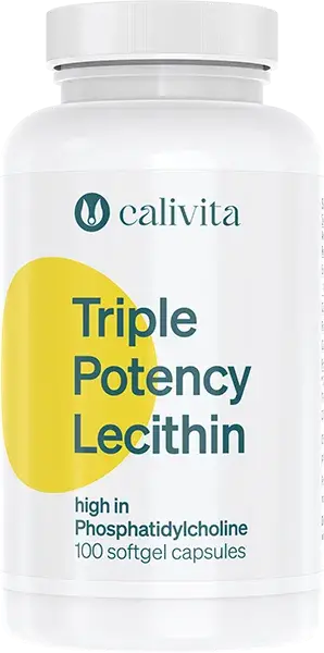 Triple Potency Lecithin 100 mehkih kapsul - sojin lecitin